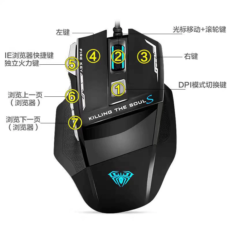 狼蛛的游戏鼠标_鼠标狼蛛怎么样_狼蛛鼠标使用方法