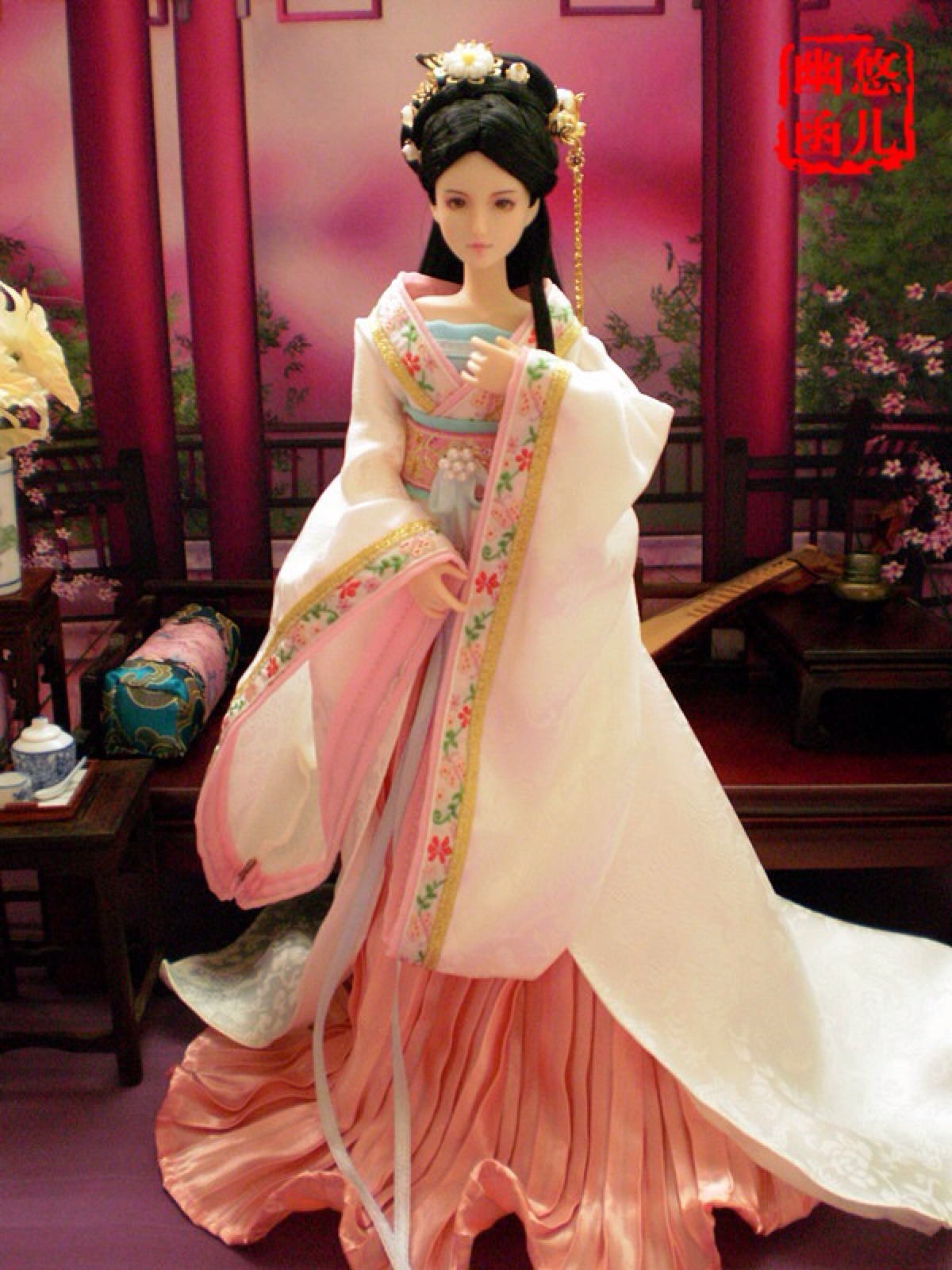 古装娃娃图片手绘_古装娃娃图片_古装sd娃娃图片