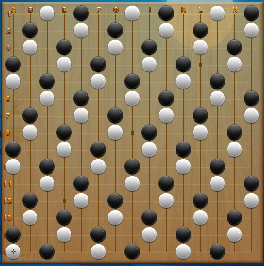 五子棋谱花月_花月五子棋技巧口诀_五子棋技巧花月阵