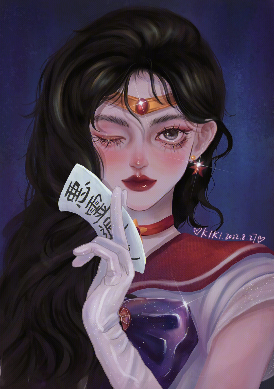 美少女战士游戏火野丽_美少女战士火野丽穿搭_美少女战士野丽壁纸