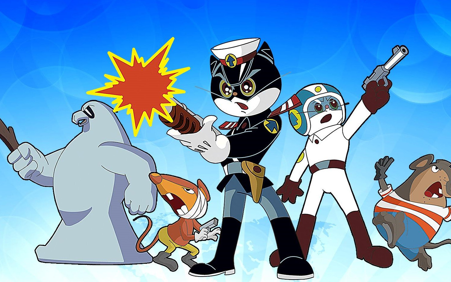 动漫片黑猫警长_黑猫警长动画版_黑猫警长第一部动漫