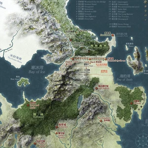 权力的游戏官方地图_权力的游戏 地图_权力的游戏地图中文版