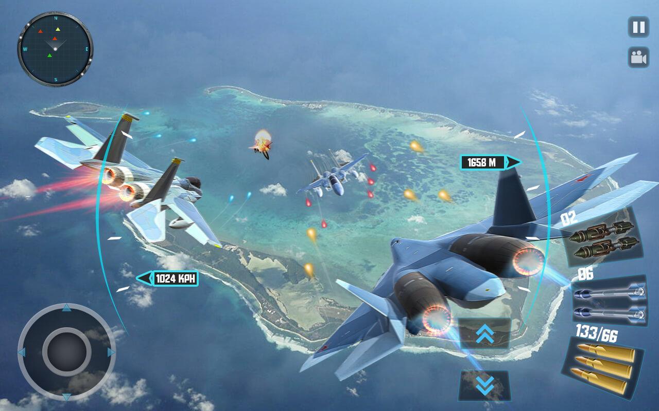第一视角空战手机游戏_空战手机游戏全飞机解锁_手机3d空战游戏