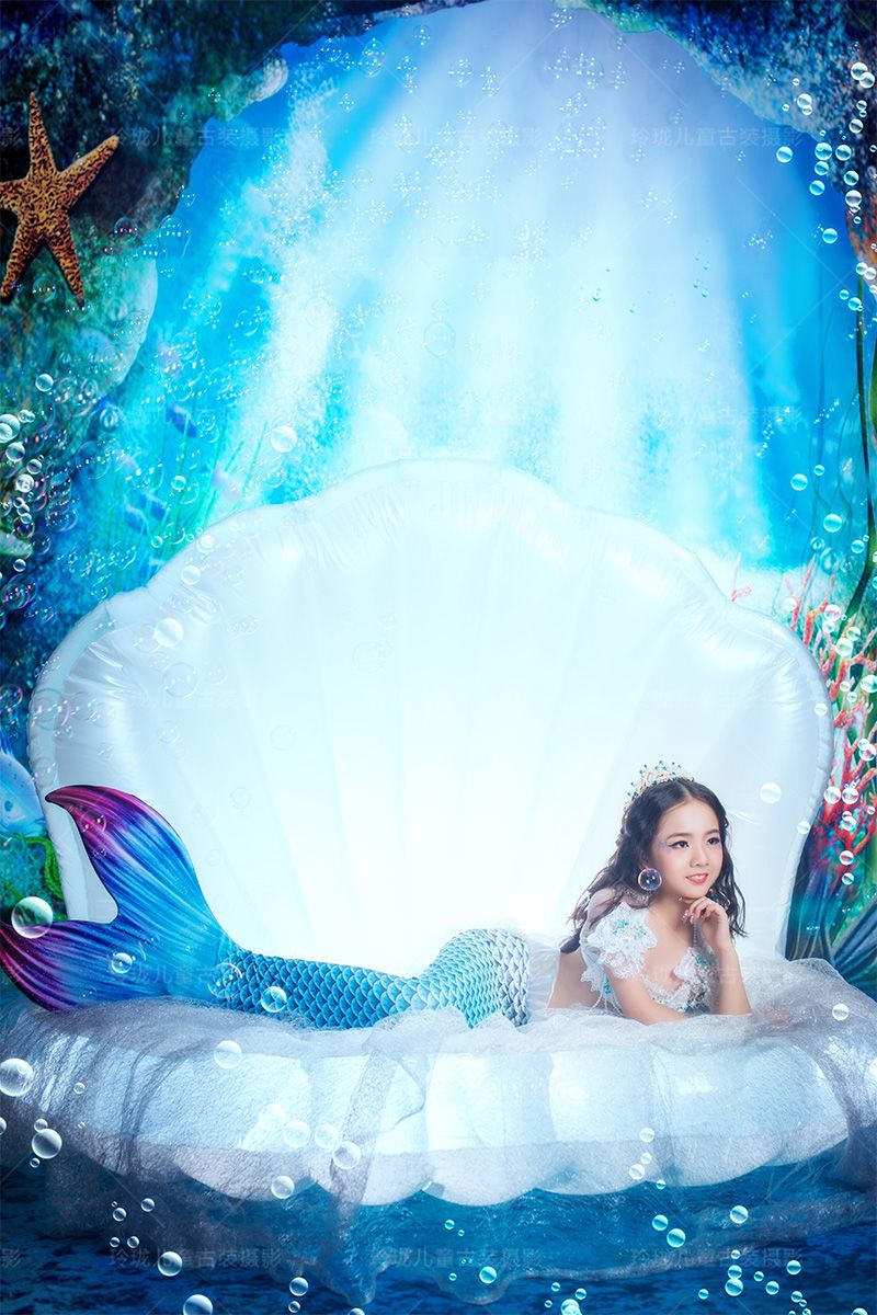 美人鱼公主图片简笔画_美人鱼公主图片_十二星座的美人鱼公主图片