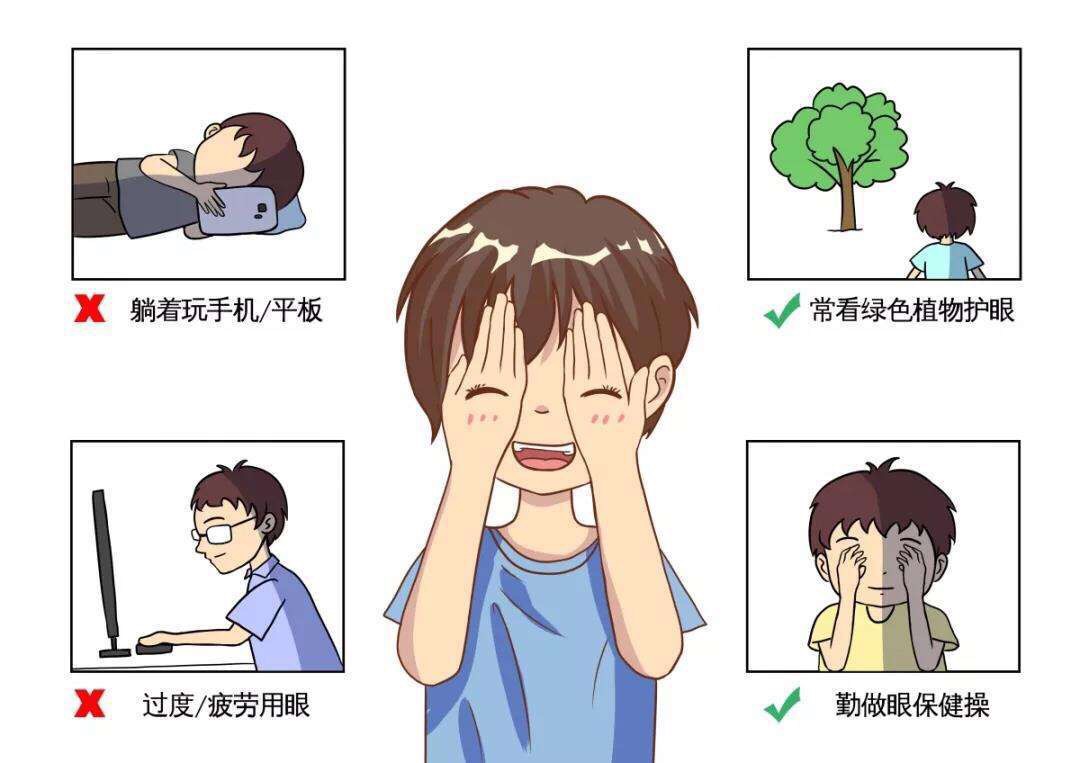 爱护眼睛绘画_爱护眼_爱护眼睛的好方法