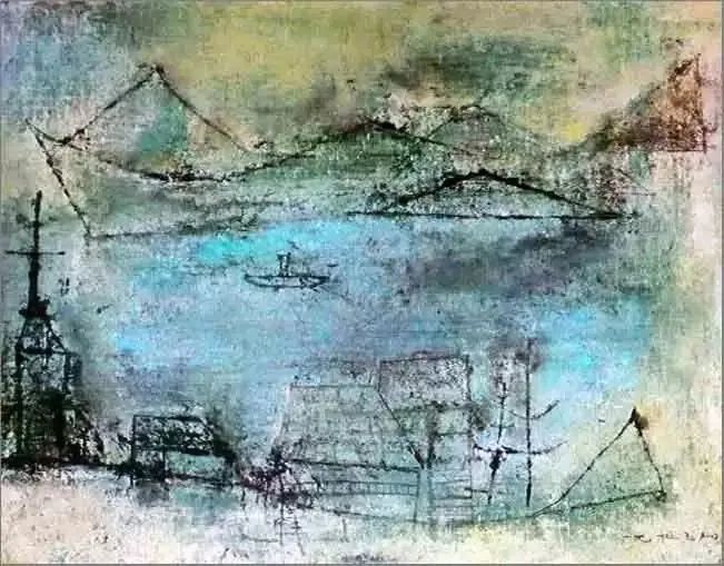 赵无极_赵无极油画_赵无极油画技法