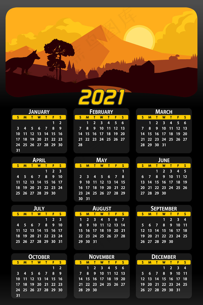 2021年日历全年表带宜忌_全年日历表格_2021年日历表全年表